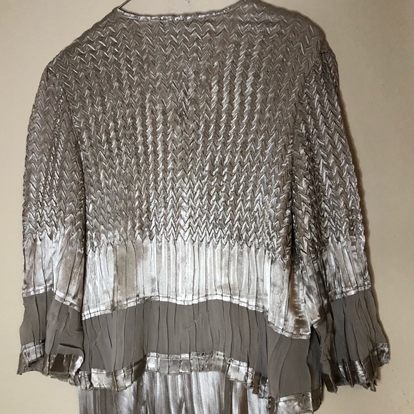 Vintage R & M Richards Champagne Formal Evening wear - Picture 6 of 16